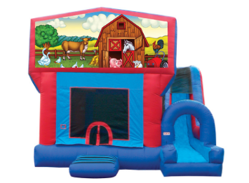 Barnyard Super Bounce-n-Slide Combo Barnyard Super Bounce-n-Slide Combo