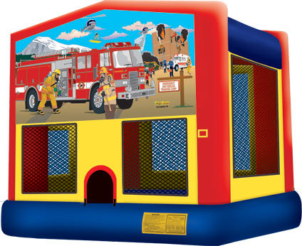 Firefighter Bounce House 