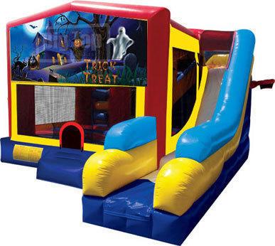 Haunted House Bounce-n-Slide combo Haunted House Bounce-n-Slide combo