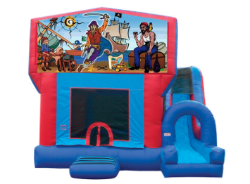 Pirate theme Combo Bounce House Pirate theme Combo Bounce House