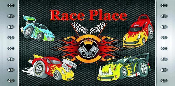 Race Car Banner