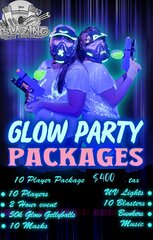 Glow Party 2 hours
