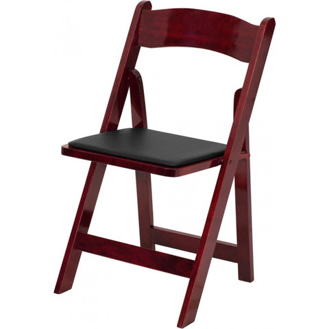 Mahogany Wooden Event Chair