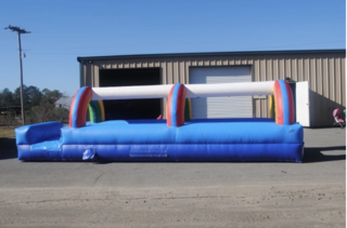 Rainbow Single Lane Slip n Slide