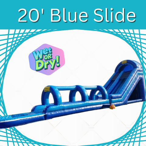 20' Blue Slide 20' Blue Slide