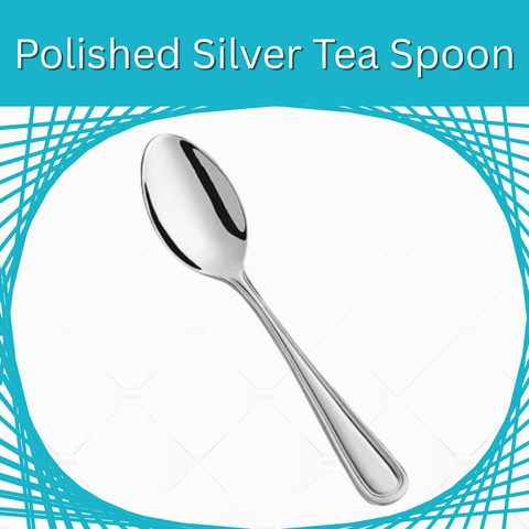 Polished Silver Tea Spoon Polished Silver Tea Spoon