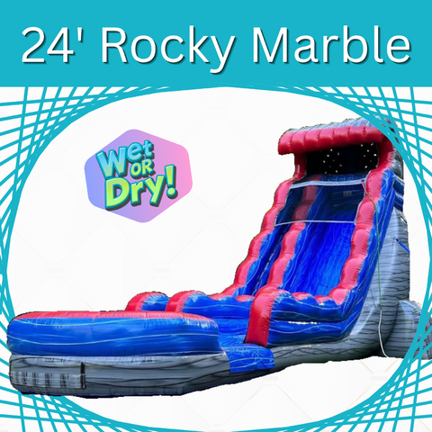 24' Rock Marble Slide 24' Rock Marble Slide
