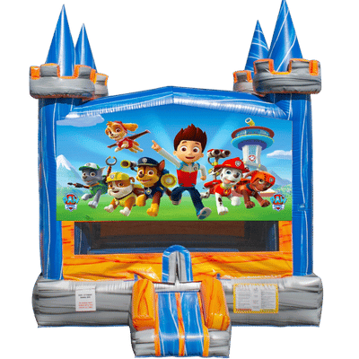 (25) Paw Patrol Blue Blaze Bounce House (25) Paw Patrol Blue Blaze Bounce House