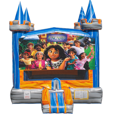 (25) Encanto Blue Blaze Bounce House (25) Encanto Blue Blaze Bounce House