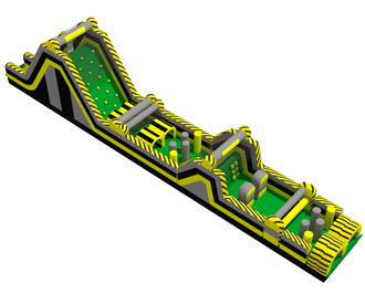 75’ Nuclear Obstacle Course (2 pcs C and D) 75’ Nuclear Obstacle Course (2 pcs C and D)