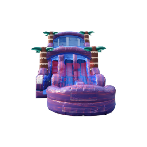 18 DUAL Lane Purple Hurricane Water Slide 18 DUAL Lane Purple Hurricane Water Slide