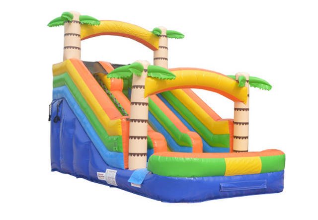 Adventure Island Dual Lane Water Slide