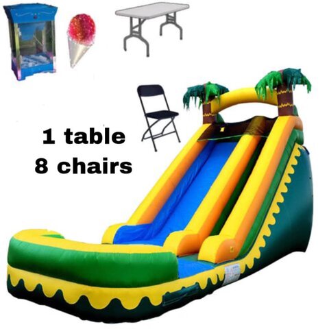16 ft congo water slide package 16 ft congo water slide package