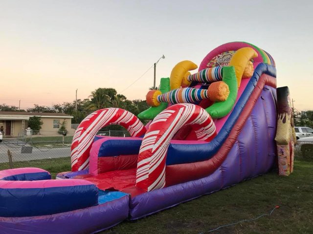 20ft Candy Land WaterSlide Wet/Dry 20ft Candy Land WaterSlide Wet/Dry