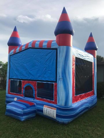 Blue Ice bounce house Blue Ice bounce house
