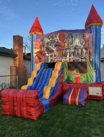 SPIDER-MAN RAINBOW COMBO WITH BASKETBALL HOOP SPIDER-MAN RAINBOW COMBO WITH BASKETBALL HOOP