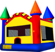 15 x 15 primary colored bounce house 15 x 15 primary colored bounce house