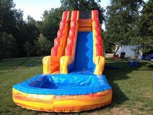 A Bounceable Time Inflatable Slide