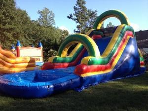 A Bounceable Time Obstacle Course
