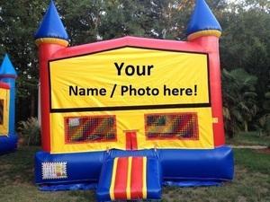 PERSONALIZED CASTLE JUMPER 15X15 PERSONALIZED CASTLE JUMPER 15X15