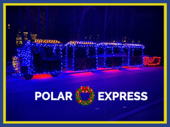 Polar Express Trackless Train