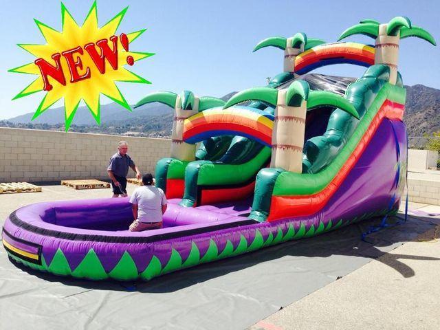 Purple Paradise 18' Water Slide Purple Paradise 18' Water Slide