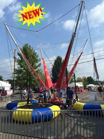 Spider Jump 4 Station Bungee Trampoline Spider Jump 4 Station Bungee Trampoline