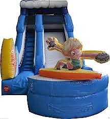*NEW 16ft Surf's Up Water Slide - UNIT #521 - DCF APPROVED!