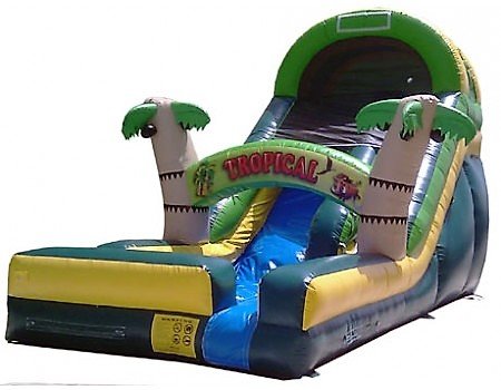 *NEW* 16ft Crazy Tropical Water Slide - UNIT #518