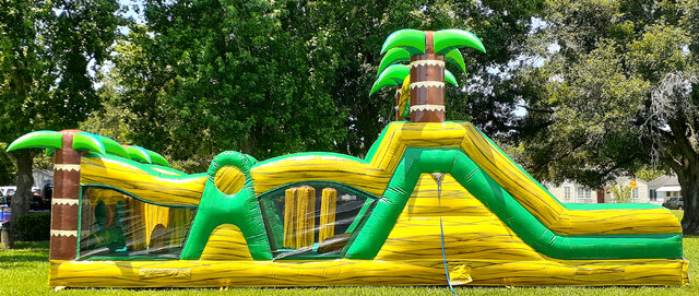 *NEW* 33ft Go Bananas Two Lane Obstacle Course - UNIT 403 *NEW* 33ft Go Bananas Two Lane Obstacle Course - UNIT 403