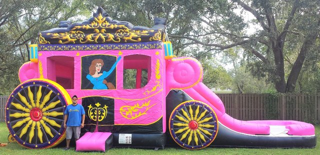 NEW 4 in 1 Princess Carriage WATER Combo - UNIT #225 NEW 4 in 1 Princess Carriage WATER Combo - UNIT #225
