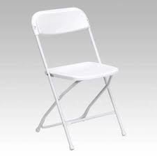 WHITE Folding Chairs WHITE Folding Chairs