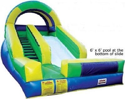 15ft Splash Down Water Slide - UNIT #519 15ft Splash Down Water Slide - UNIT #519