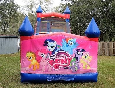 18ft My Little Pony WET Slide - UNIT #528