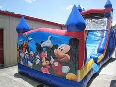 18ft Mickey and Friends WET Slide - UNIT #528