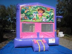 Dora Pink and Purple Bounce w/Hoops UNIT #103