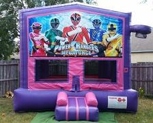 Power Rangers Pink and Purple Bounce w/Hoops UNIT #103