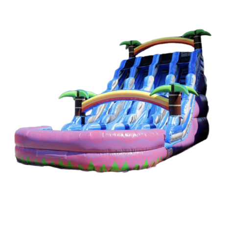 22ft Triple lane water slide 