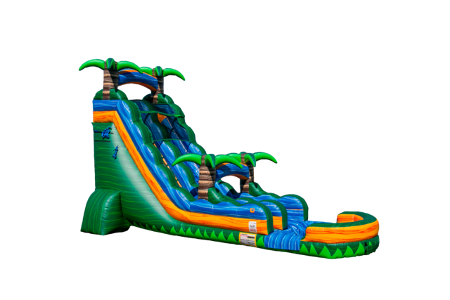 22ft Single lane Waterslide  (AKA  Reptarr)