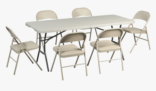 Combo (1 tables and 6 chairs)