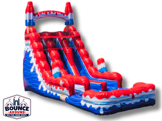 The Dual Lane Popsicle Waterslide The Dual Lane Popsicle Waterslide