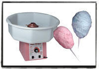 Cotton Candy Machine w/50 servings and 6'Table for serving