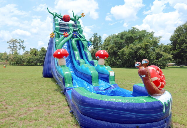 25ft Enchanted Forest Slide (Wet or Dry) 25ft Enchanted Forest Slide (Wet or Dry)