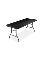 Black 6 Foot Table