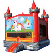 Unicorn Medieval Castle Fun Jump