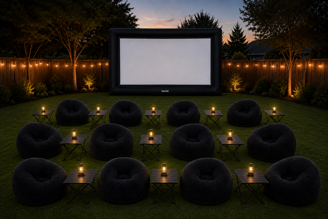 Outdoor Movie Night Lounge Package Outdoor Movie Night Lounge Package