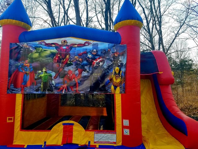 Super Heroes Module Combo Bouncer (Wet Use) Super Heroes Module Combo Bouncer (Wet Use)