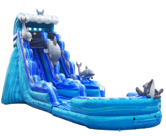 20 FT Dolphin Waterslide 20 FT Dolphin Waterslide