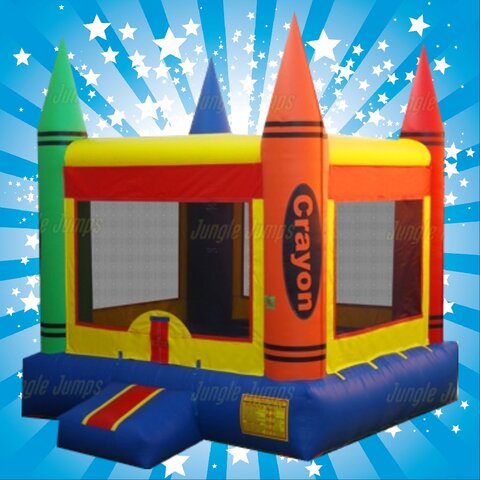 Crayon Bouncy Castle Crayon Bouncy Castle