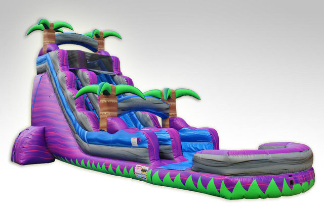 22 ft Purple Waves Waterslide 22 ft Purple Waves Waterslide